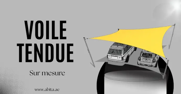 Voile Tendue (3m x 3m x 3m x 3m)