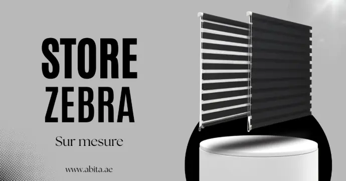 Store Zebra (Jour/Nuit)